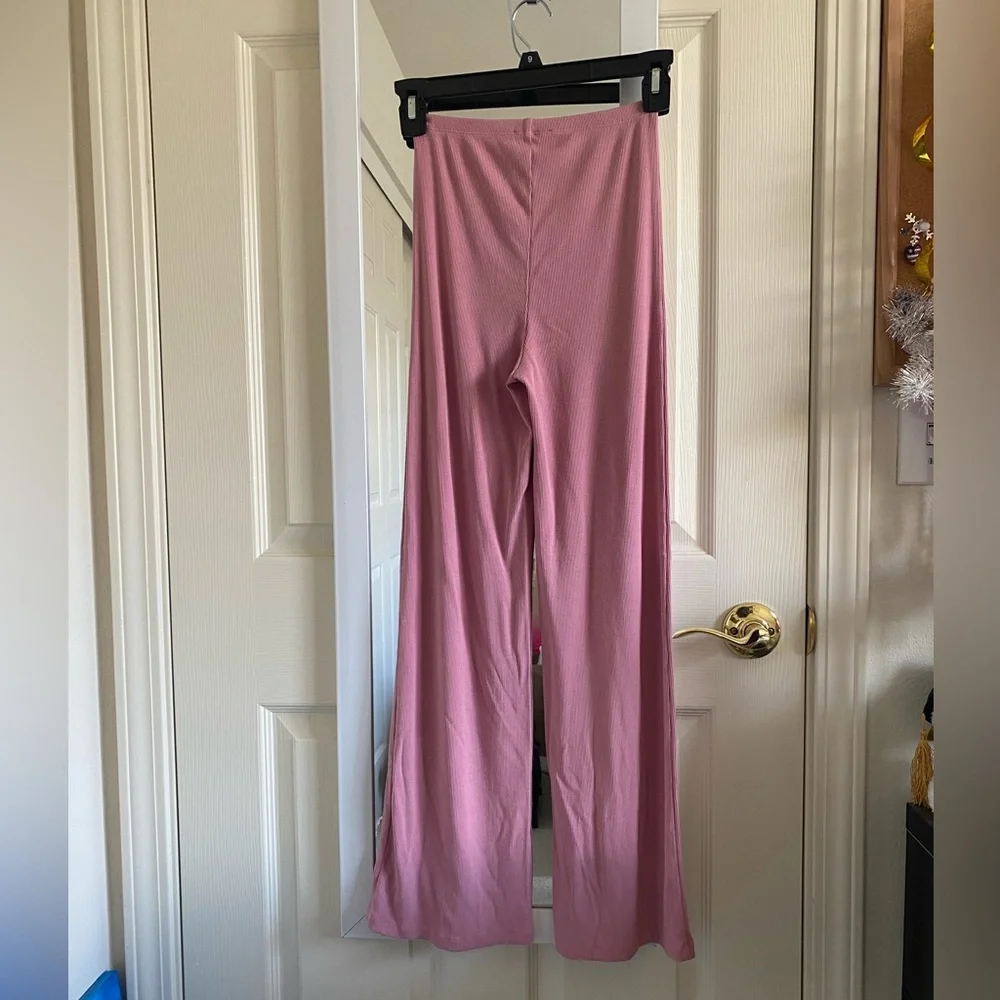 Aritzia Tate Pants Pink XS - Picture 2 of 4